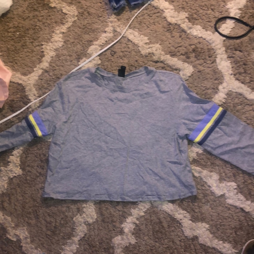 wild fable long sleeved crop top